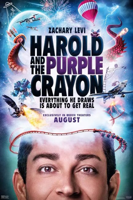 مشاهدة فيلم Harold and the Purple Crayon 2024 مترجم